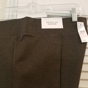 Ann Taylor Brown Pull on Leggings